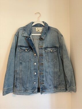 Madewell oversized jean jacket